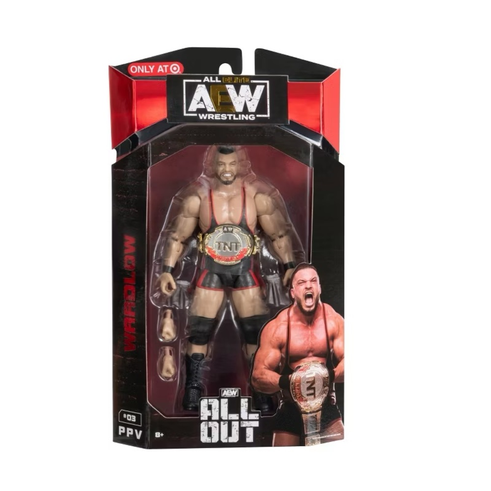 2 AEW All Out PPV Limited EditionWardlow #03 Action Figure Target A2 Brand New